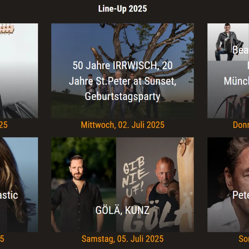 Line Up 05 Sunsetevents